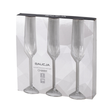 Komplet kieliszków CHARM szampan 190ml 3 sztuki